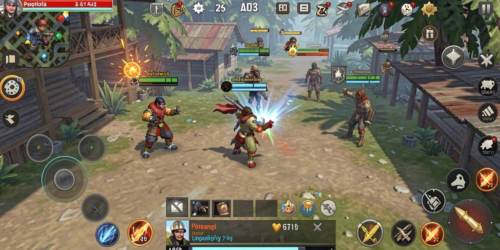 Mode permainan multiplayer yang seru.
