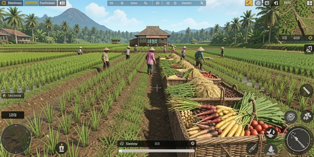 Screenshot menunjukkan bonus yang didapat pemain saat bermain.