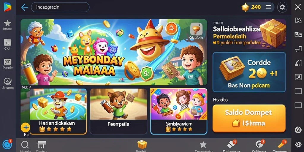 Screenshot memperlihatkan mode multiplayer yang mengasyikkan.