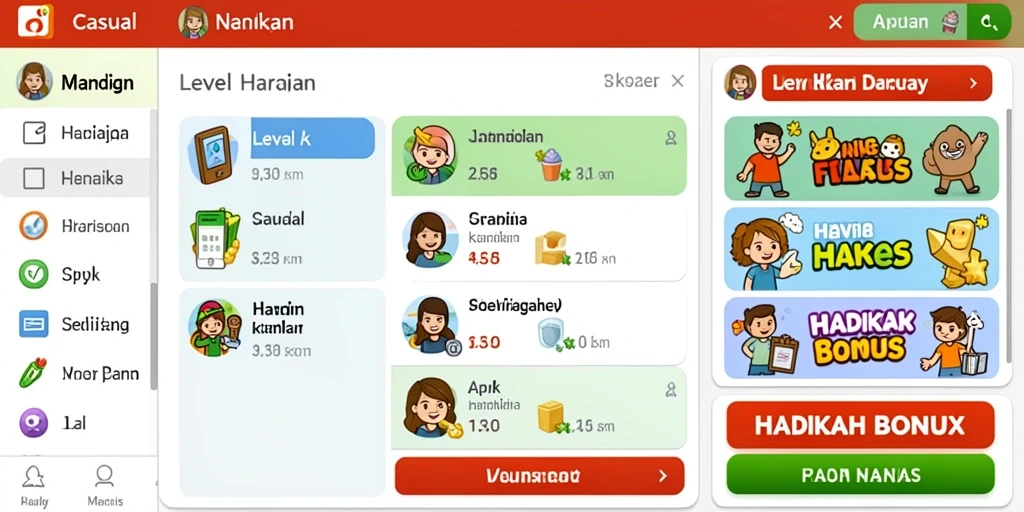 Aksi seru dalam petualangan yang menegangkan.