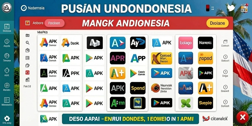 Menu pilihan karakter yang variatif dan menarik.