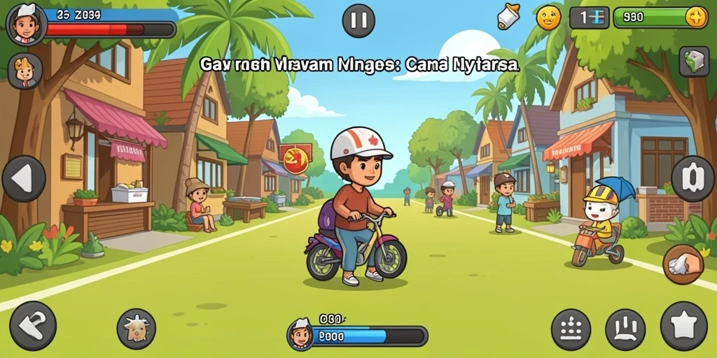 Fitur multiplayer untuk bermain bersama teman.